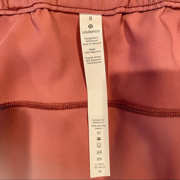 Lululemon On The Fly Skirt Misty Merlot - Picture 6 of 6
